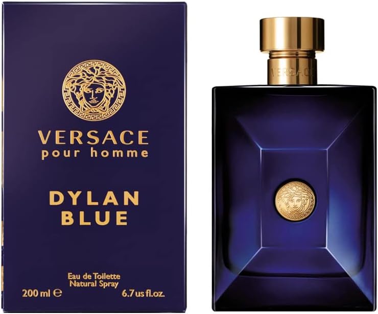 Versace Dylan Blue Pour Homme Eau de Toilette Masculino 200ml